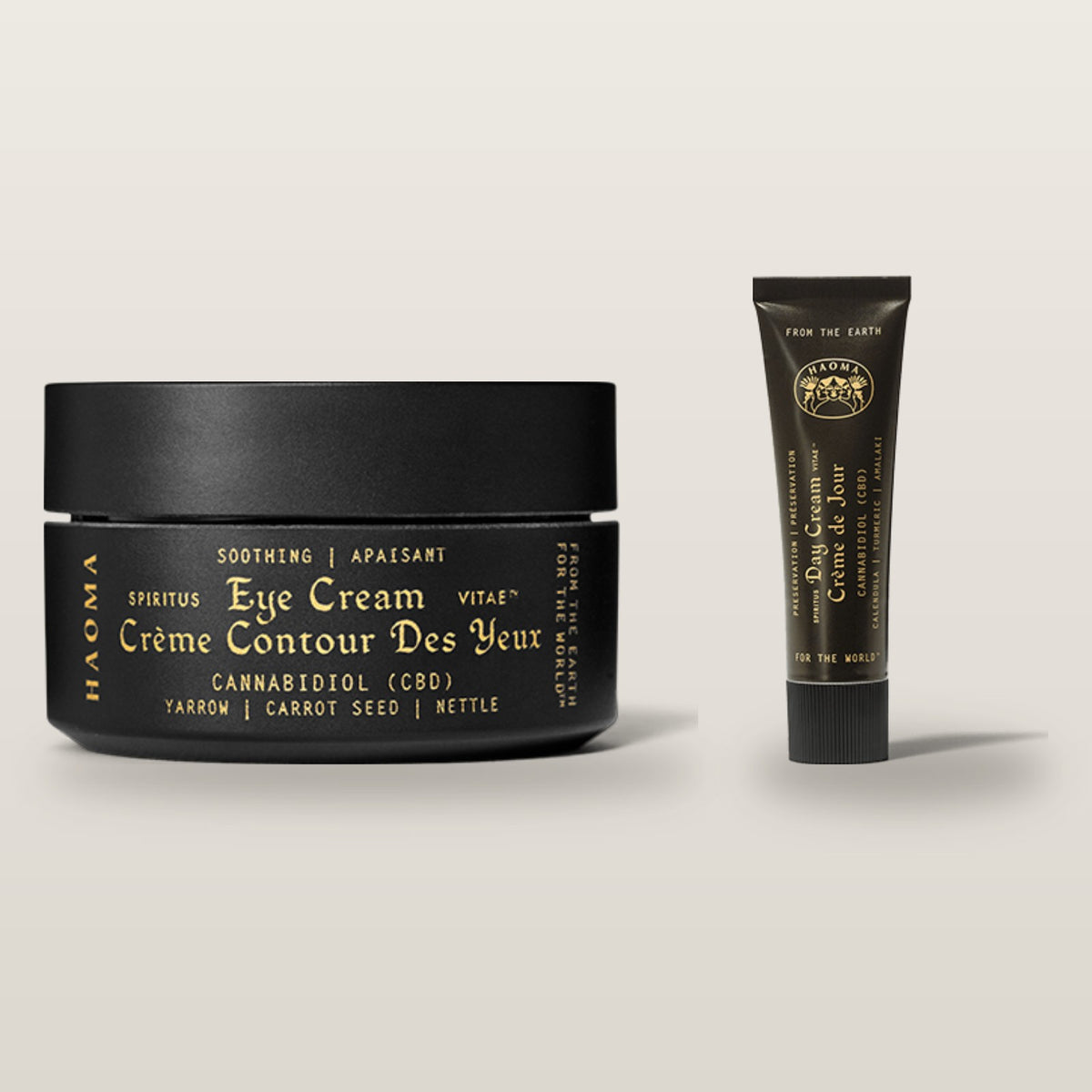 HAOMA Bright Eyes AM gift set: Eye Cream and Day Cream