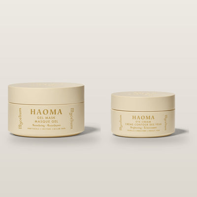 HAOMA Mycelium Restore Duo gift set: Gel Mask and Mycelium Eye Cream