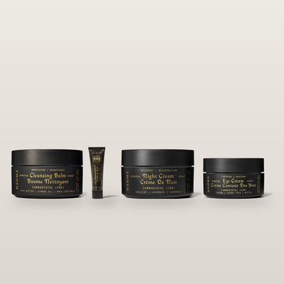 HAOMA The Full System gift set: Cleansing Balm, Day Cream, Night Cream and Eye Cream